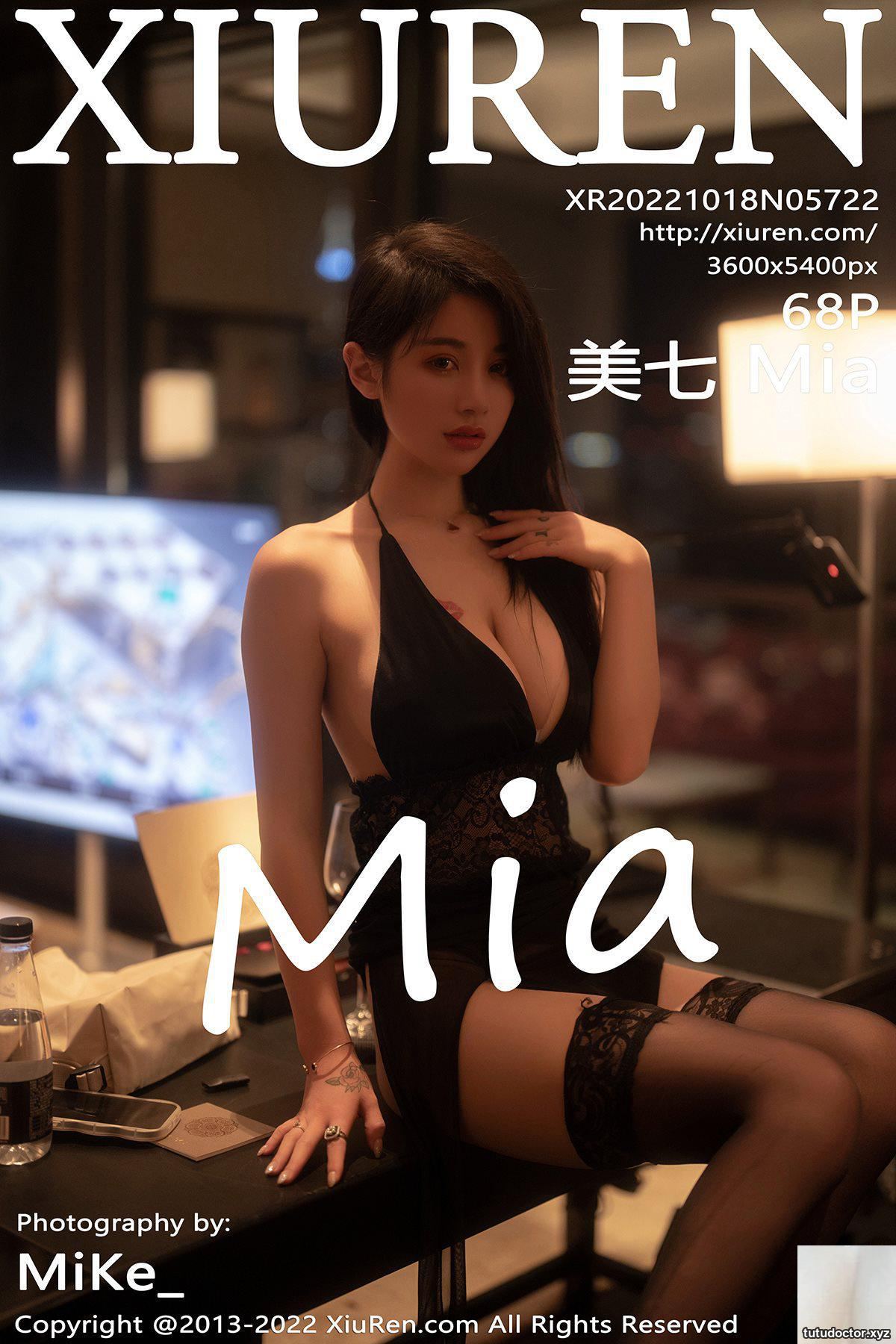 (XiuRen) 2022.10.18 Vol.5722 美七Mia full version