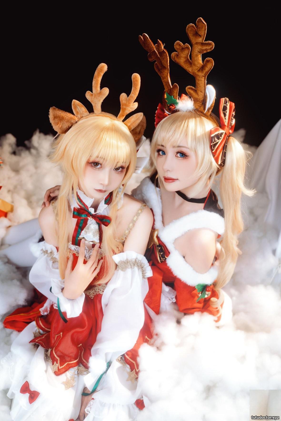 Explosive Girl Nya Koyoshi Kanonuriko – Genshin Impact Christmas · photo 22 of 88