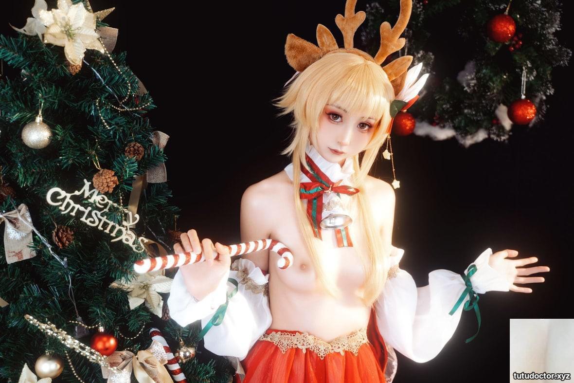 Explosive Girl Nya Koyoshi Kanonuriko – Genshin Impact Christmas · photo 26 of 88