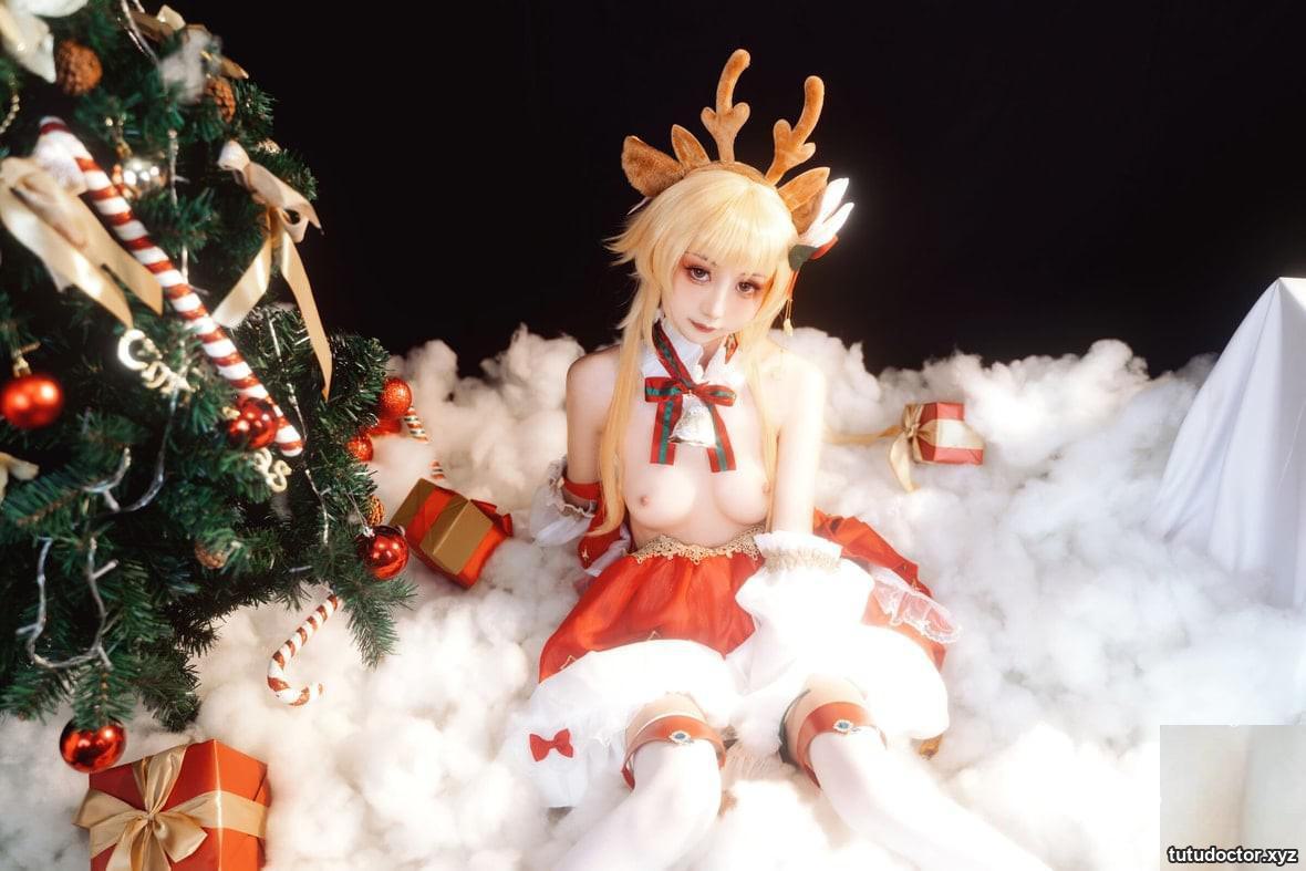 Explosive Girl Nya Koyoshi Kanonuriko – Genshin Impact Christmas · photo 27 of 88