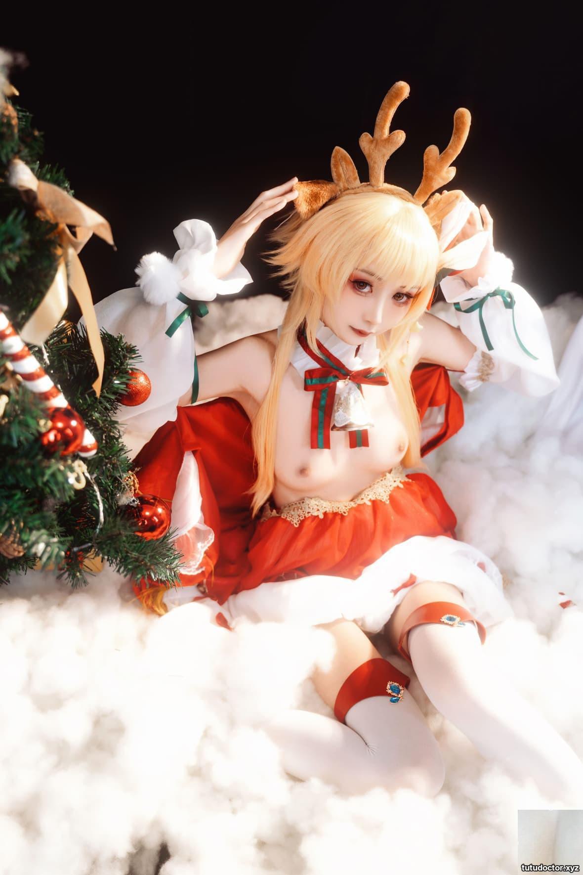 Explosive Girl Nya Koyoshi Kanonuriko – Genshin Impact Christmas · photo 29 of 88
