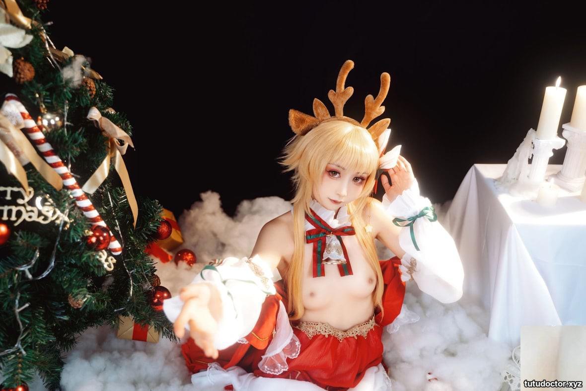 Explosive Girl Nya Koyoshi Kanonuriko – Genshin Impact Christmas · photo 31 of 88