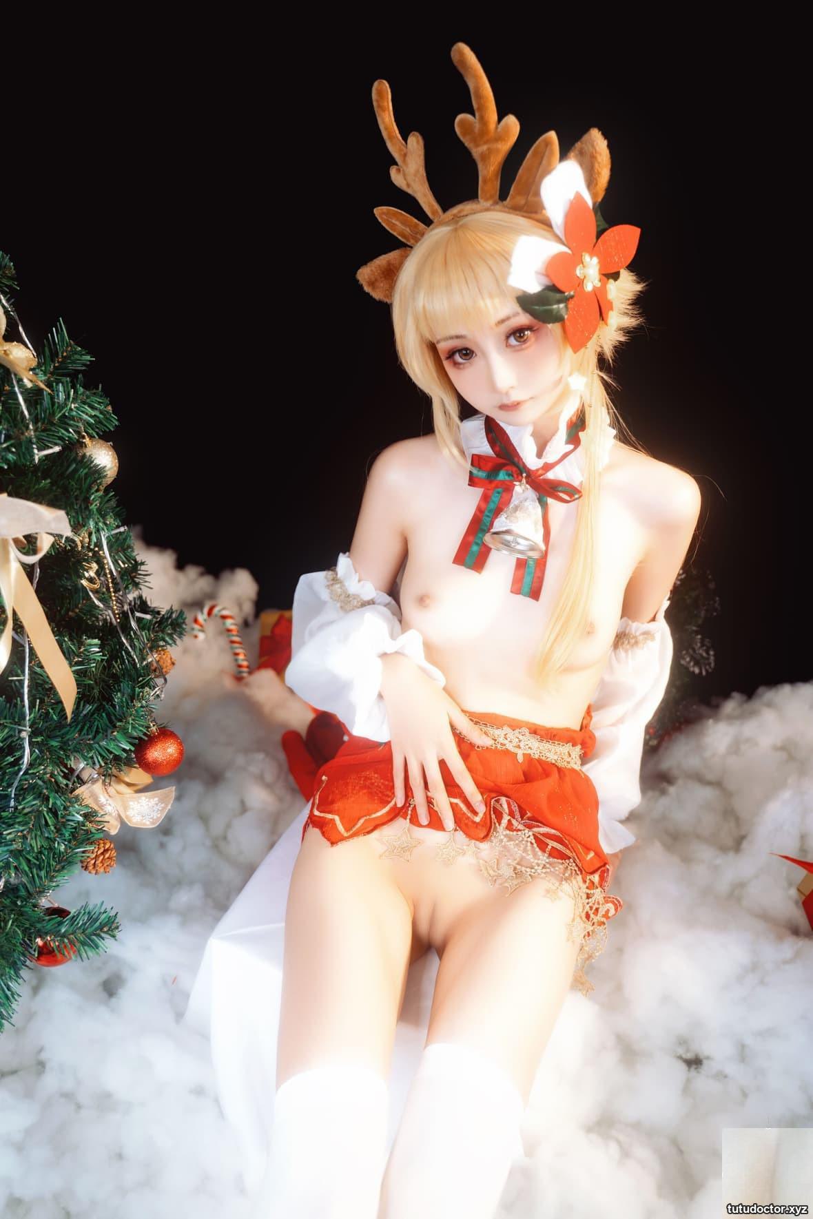 Explosive Girl Nya Koyoshi Kanonuriko – Genshin Impact Christmas · photo 57 of 88