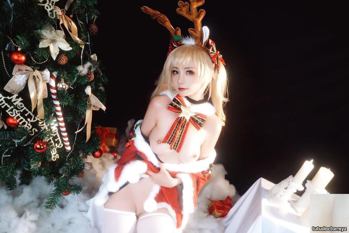 Explosive Girl Nya Koyoshi Kanonuriko – Genshin Impact Christmas · photo 62 of 88