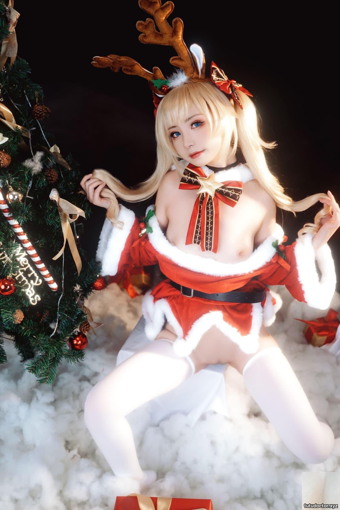 Explosive Girl Nya Koyoshi Kanonuriko – Genshin Impact Christmas · photo 63 of 88