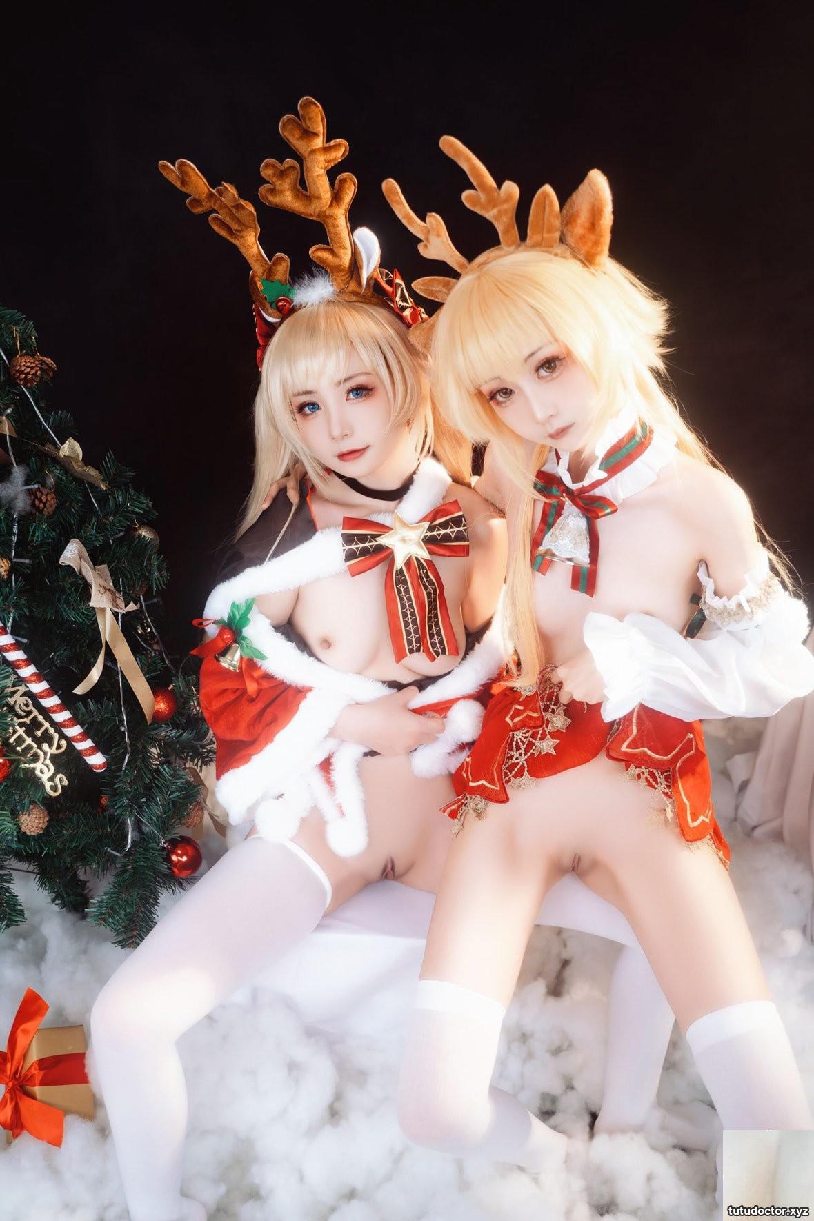 Explosive Girl Nya Koyoshi Kanonuriko – Genshin Impact Christmas · photo 73 of 88
