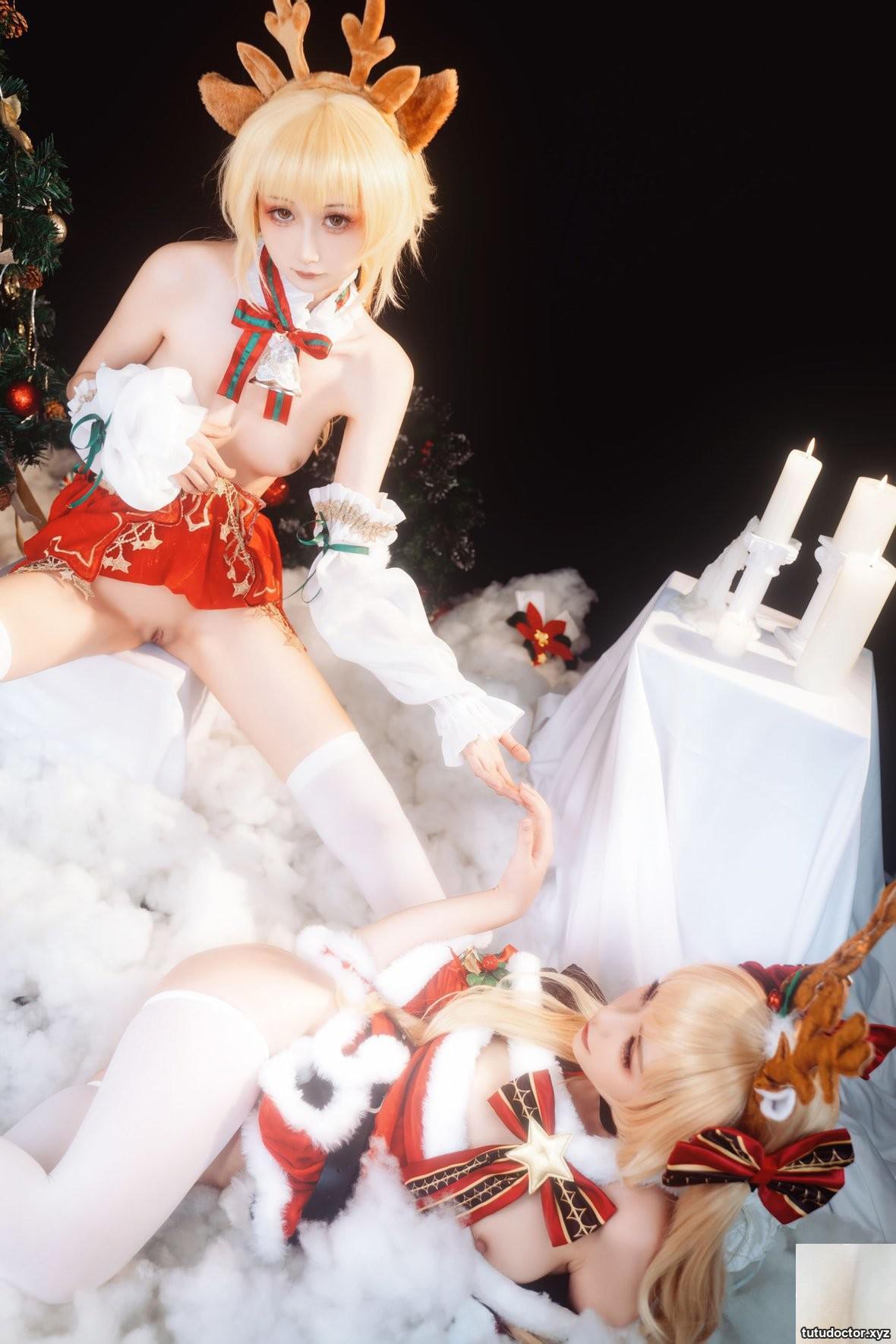 Explosive Girl Nya Koyoshi Kanonuriko – Genshin Impact Christmas · photo 80 of 88