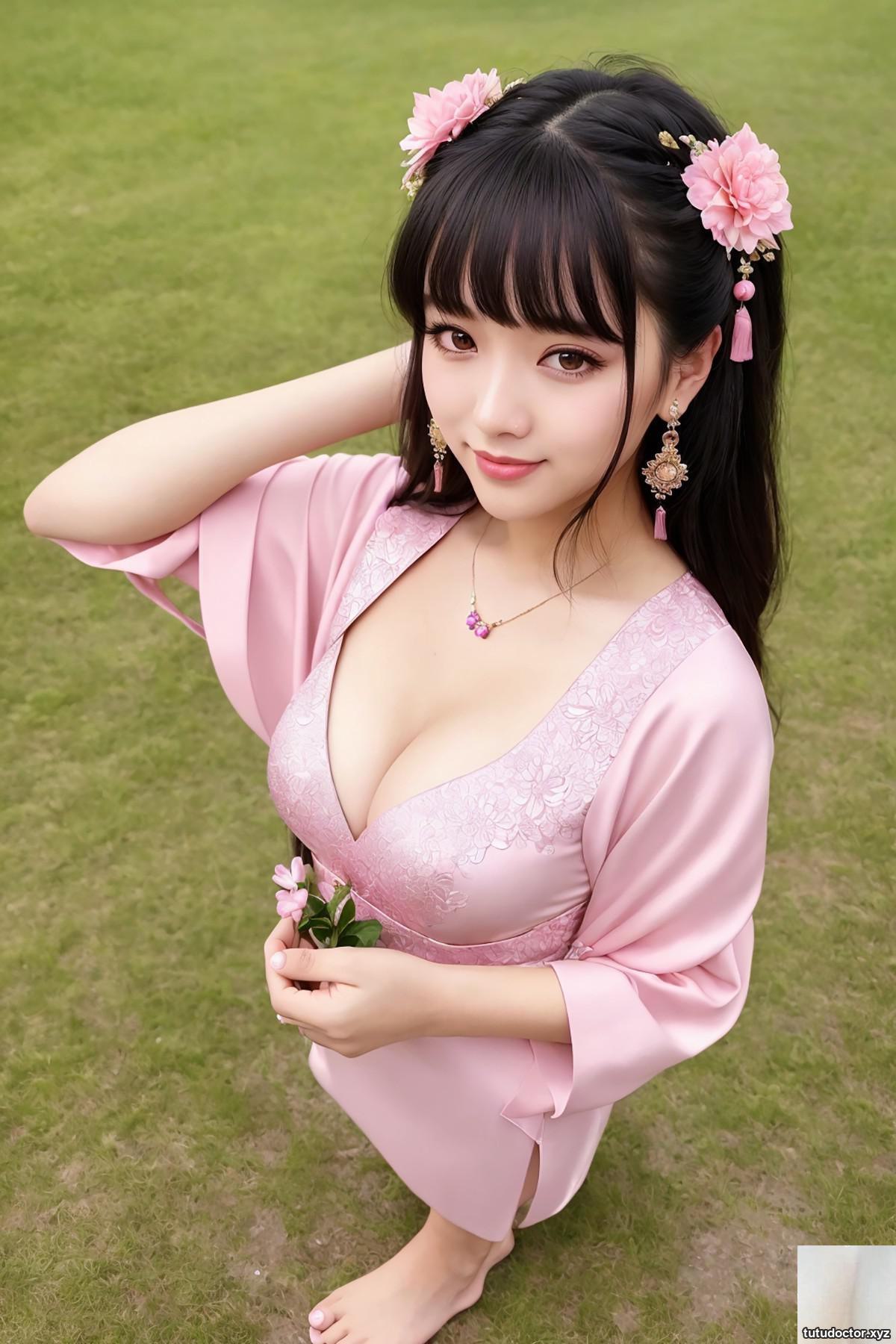AIModel Vol.140 Pink Hanfu · photo 32 of 45