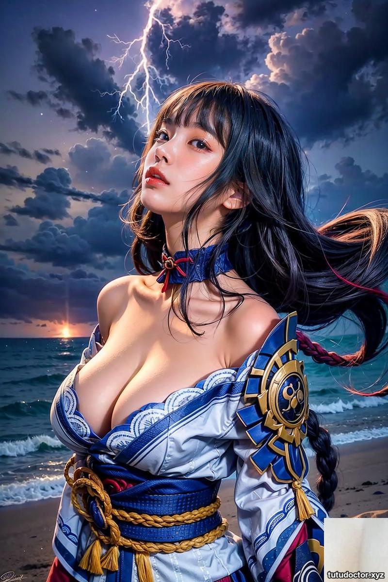 AI Generation~AI OFUG-Her Raiden Shogun Cosplay · photo 11 of 27