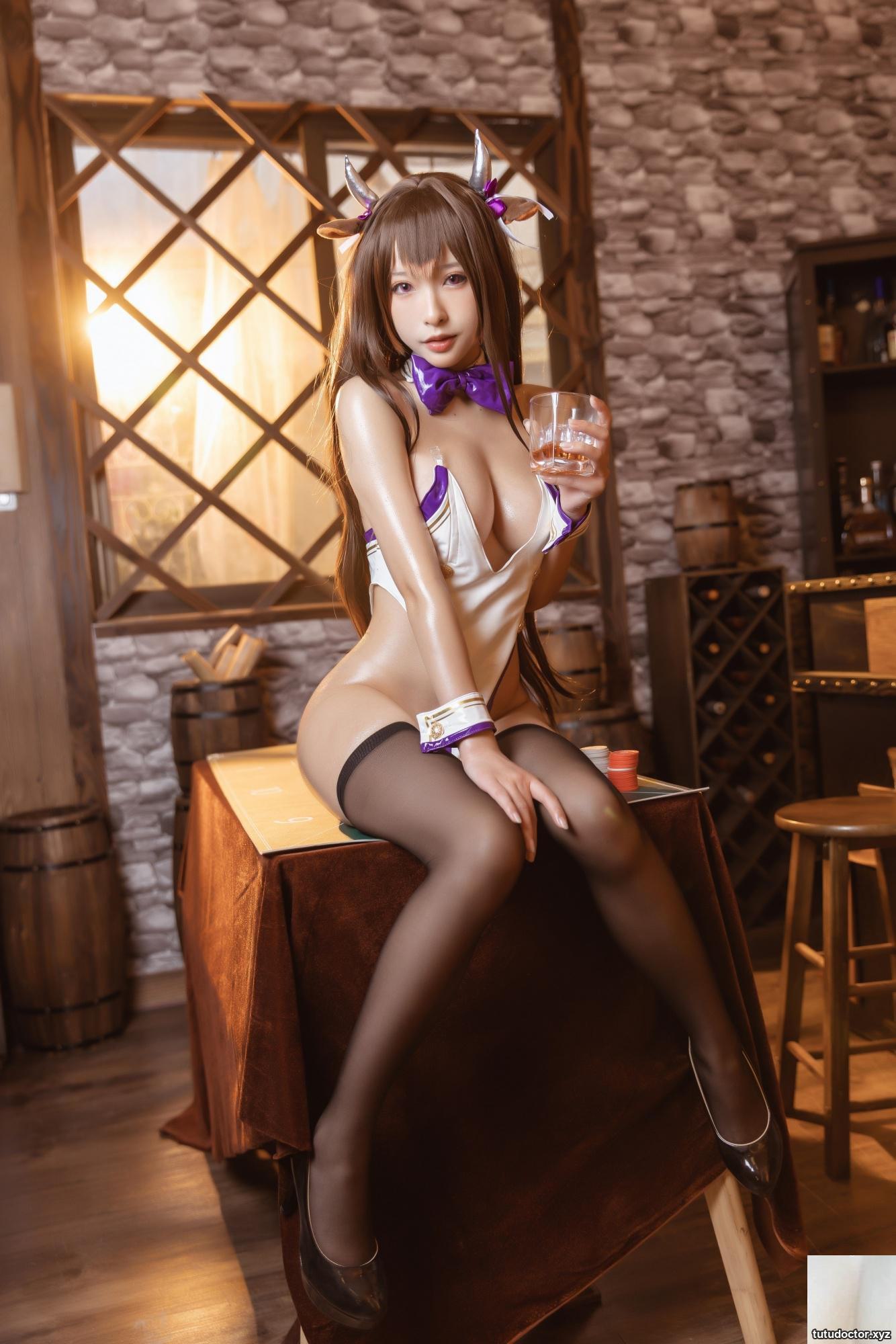 Yuno Shimizus Bunny Girl with High Breasts has tight and · photo 13 of 42