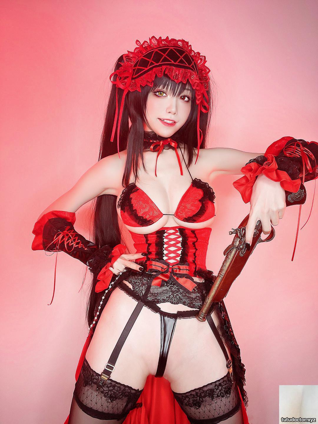 Shui Miao Aquas Tokisaki Kurumi 3 black stockings make me feel · photo 29 of 65
