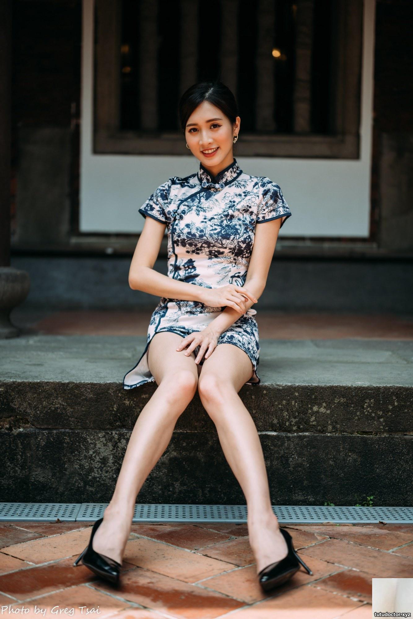 Taiwanese beautiful leg girl-Zhang Jun sunny beauty outdoor · photo 37 of 92
