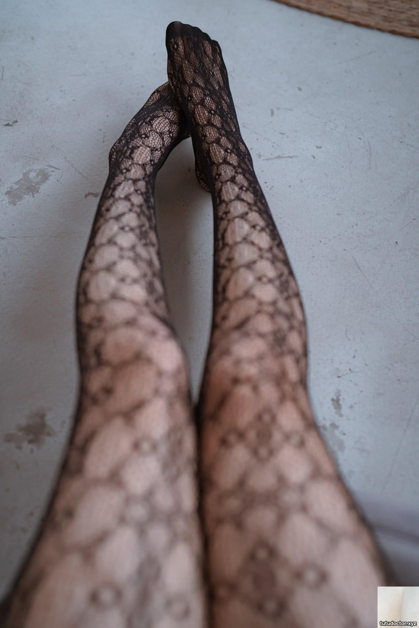 Welfare girl Xuan Xiaos Jacquard Pantyhose VIP exclusive · photo 59 of 107