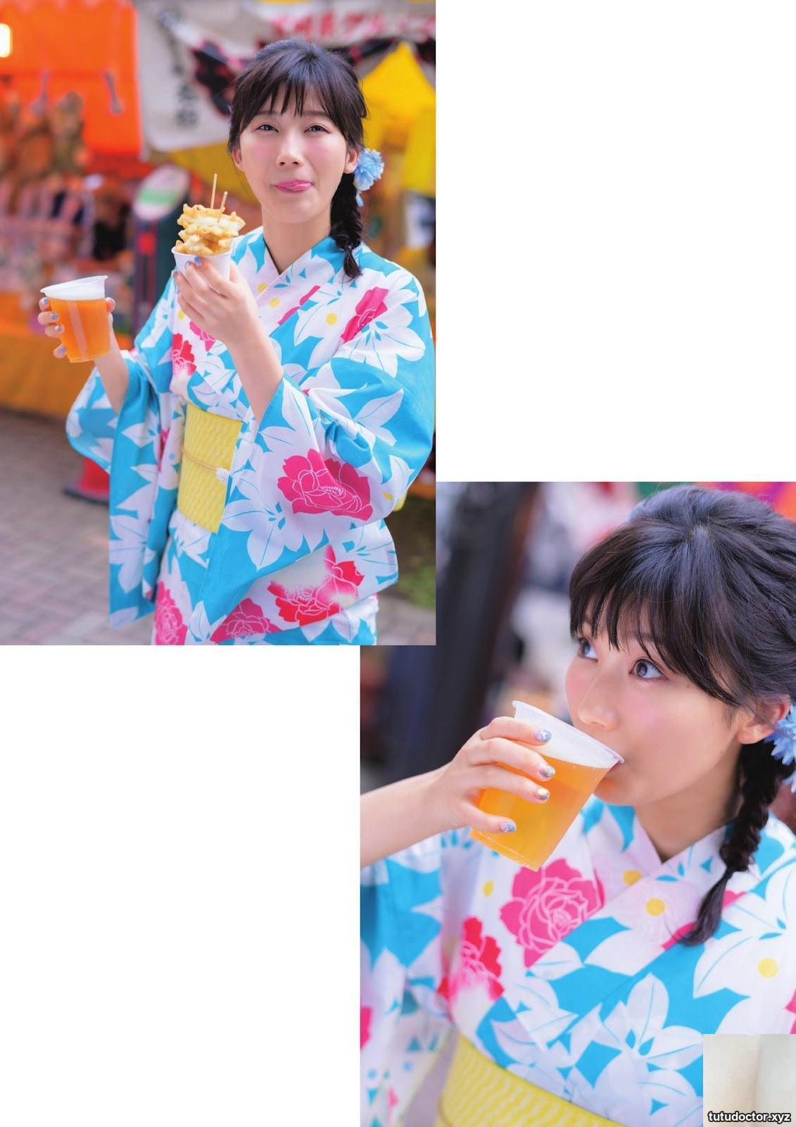 Beautiful girl in yukata · photo 4 of 11