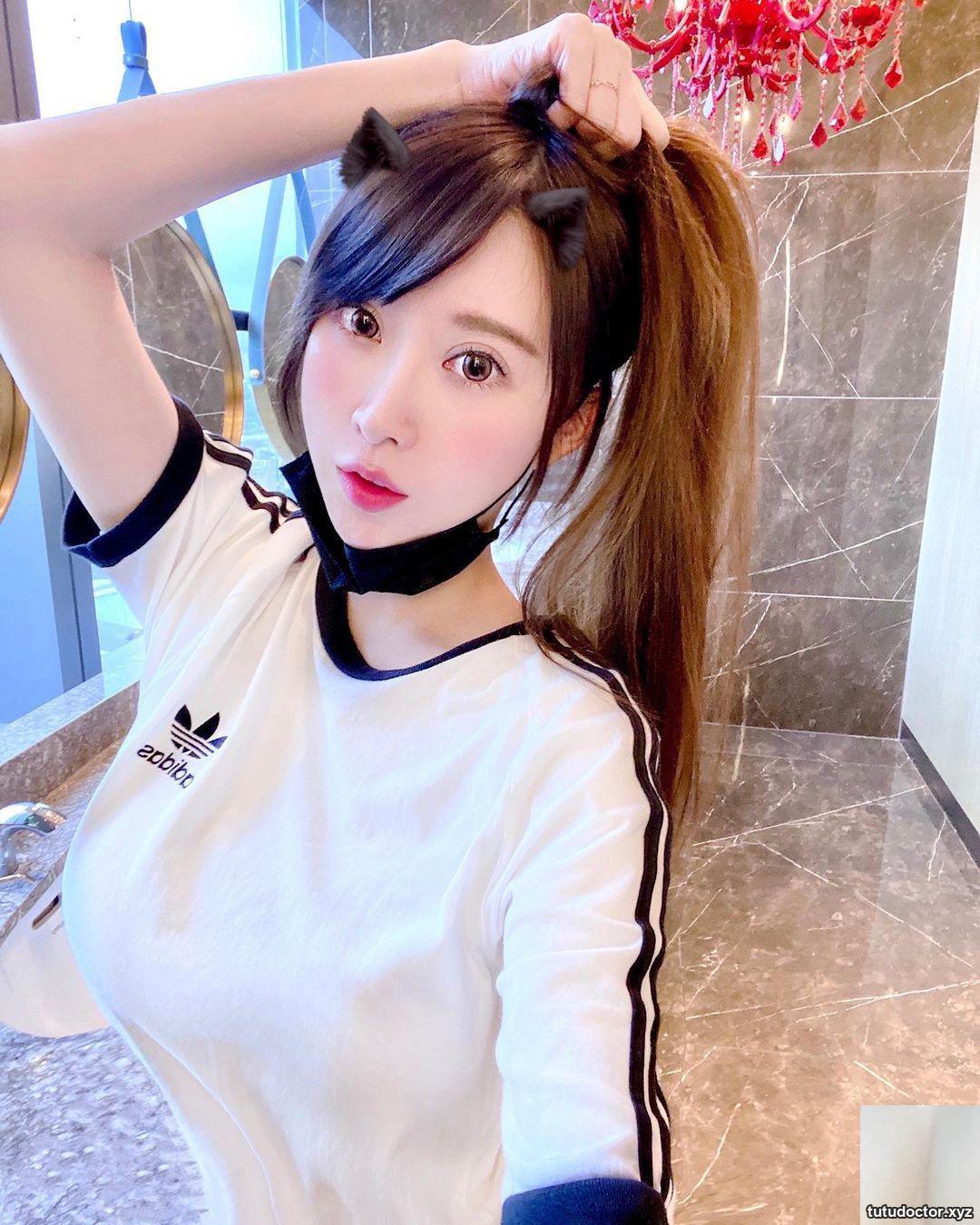 The snow-skinned beauty “Cai Yi” has a bulging figure, sexy and charming (10P)
