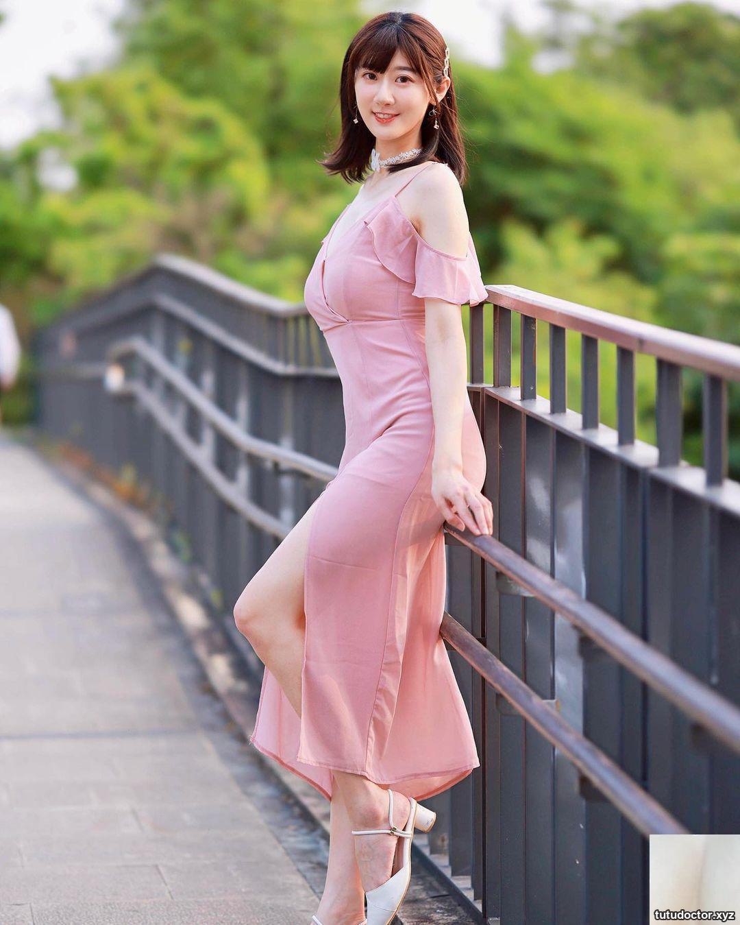 The goddess with beautiful legs Lin Mojing is so popular that · photo 9 of 10