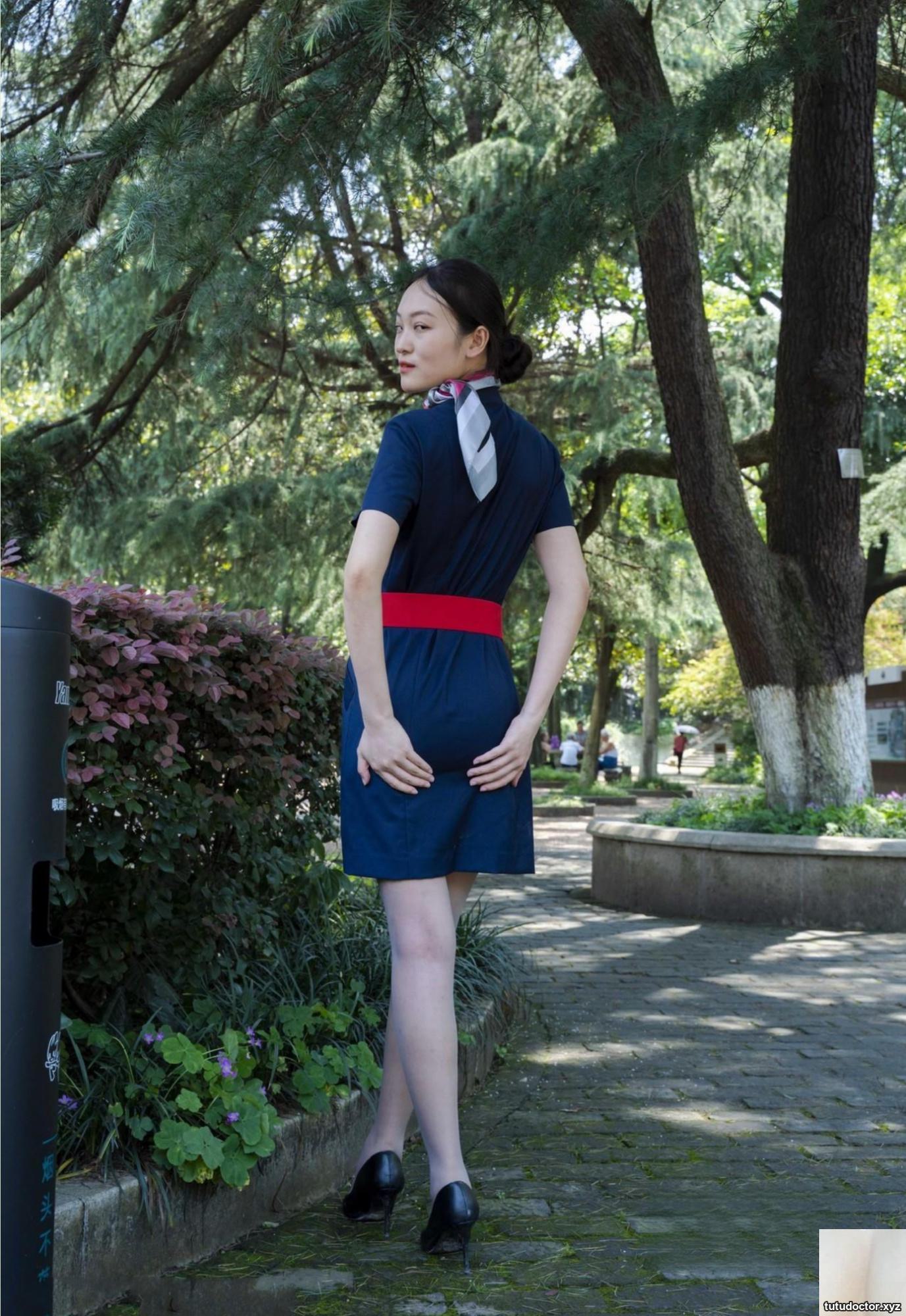Beautiful model – An Qis full-time long-legged stewardess · photo 27 of 100