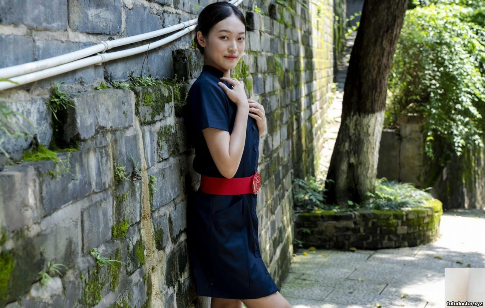 Beautiful model – An Qis full-time long-legged stewardess · photo 30 of 100