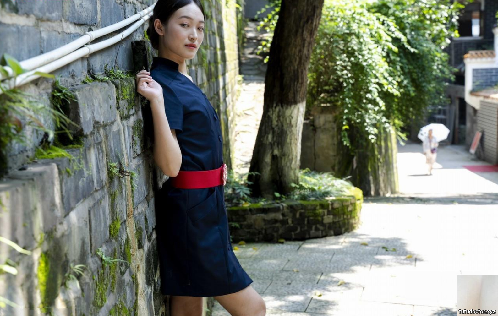 Beautiful model – An Qis full-time long-legged stewardess · photo 31 of 100