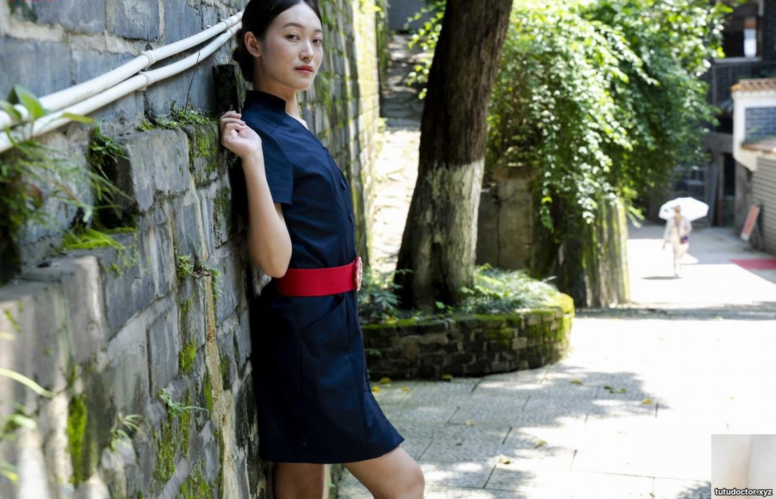 Beautiful model – An Qis full-time long-legged stewardess · photo 32 of 100