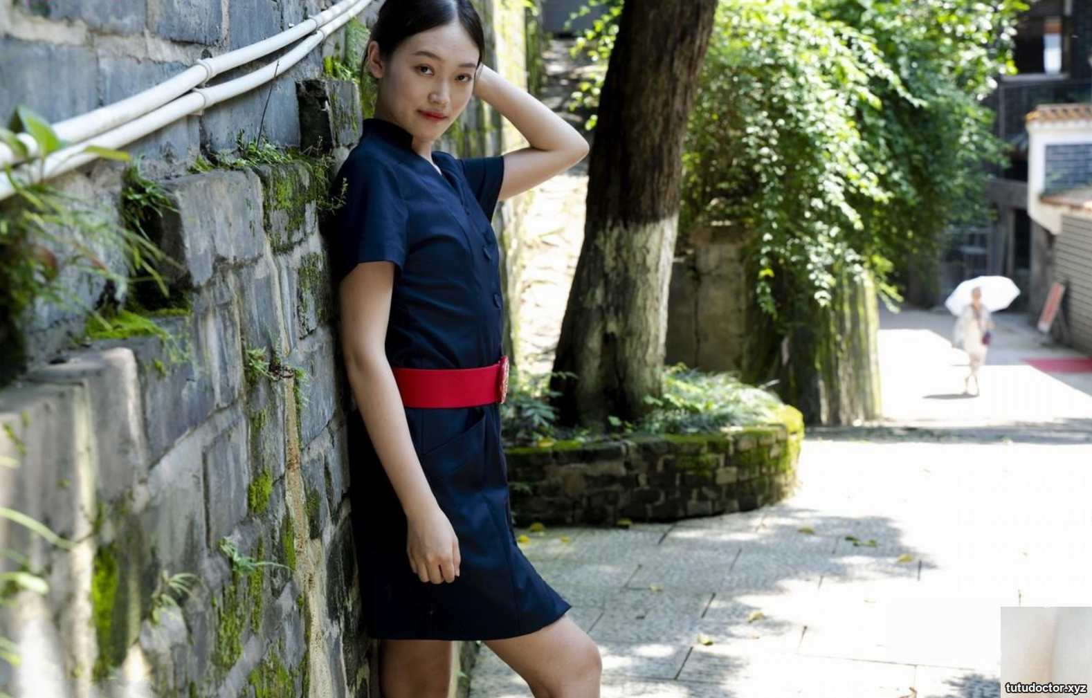 Beautiful model – An Qis full-time long-legged stewardess · photo 34 of 100