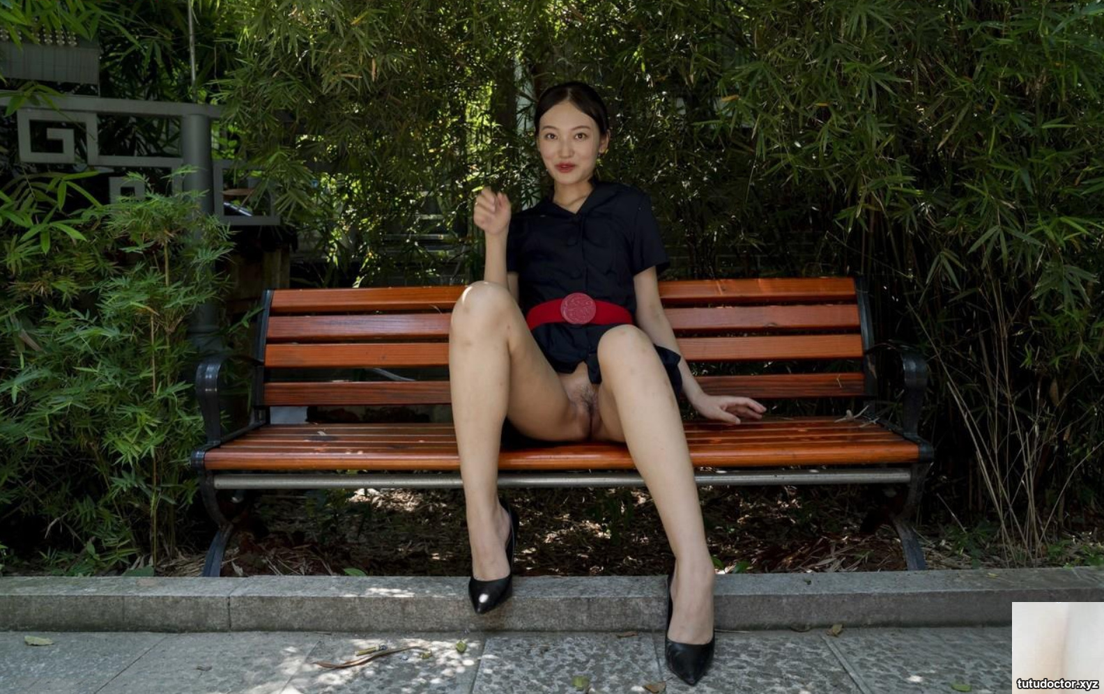 Beautiful model – An Qis full-time long-legged stewardess · photo 63 of 100