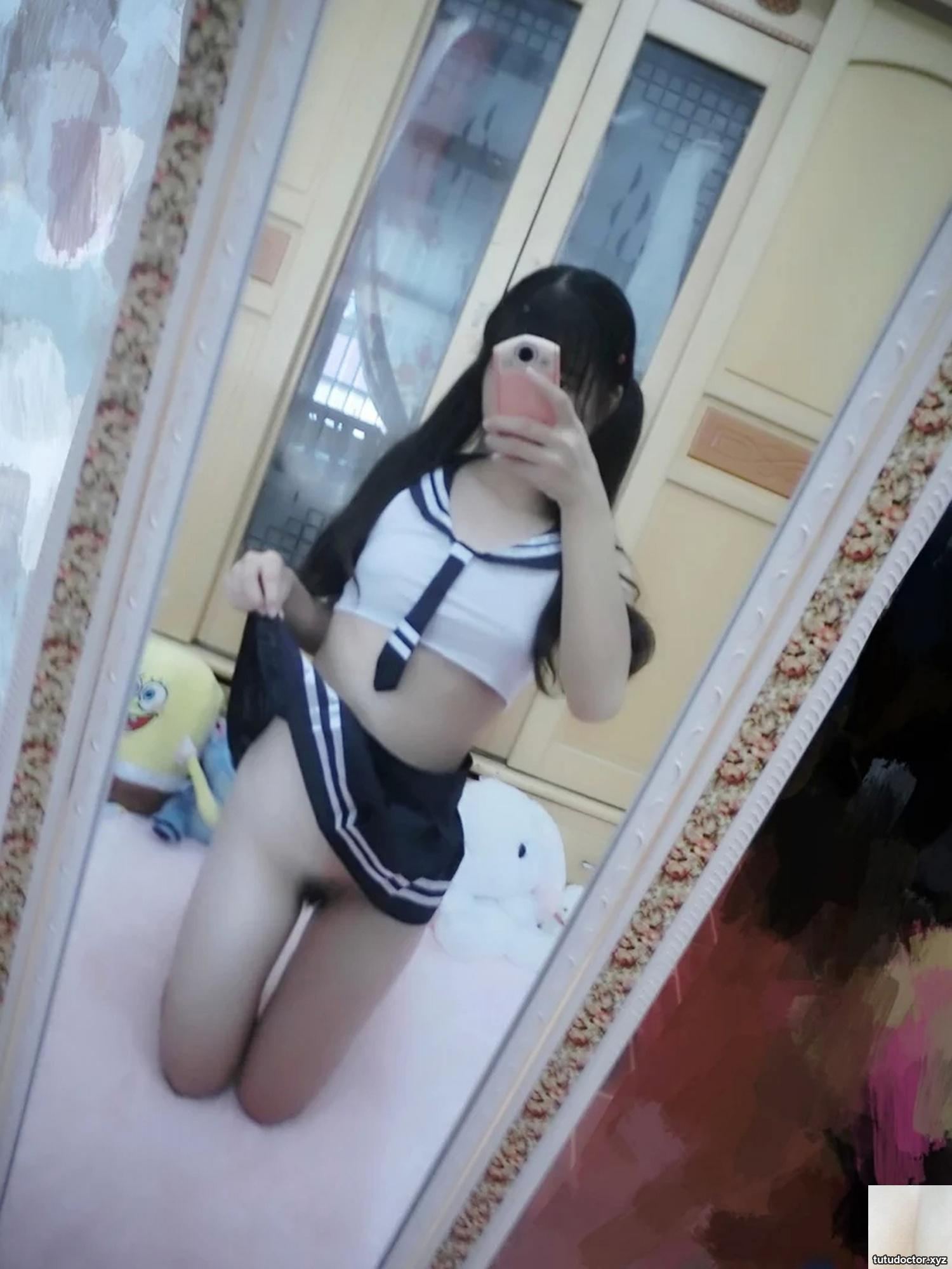 Internet celebrity little sweetheart Lujiang sailor suit without · photo 29 of 48