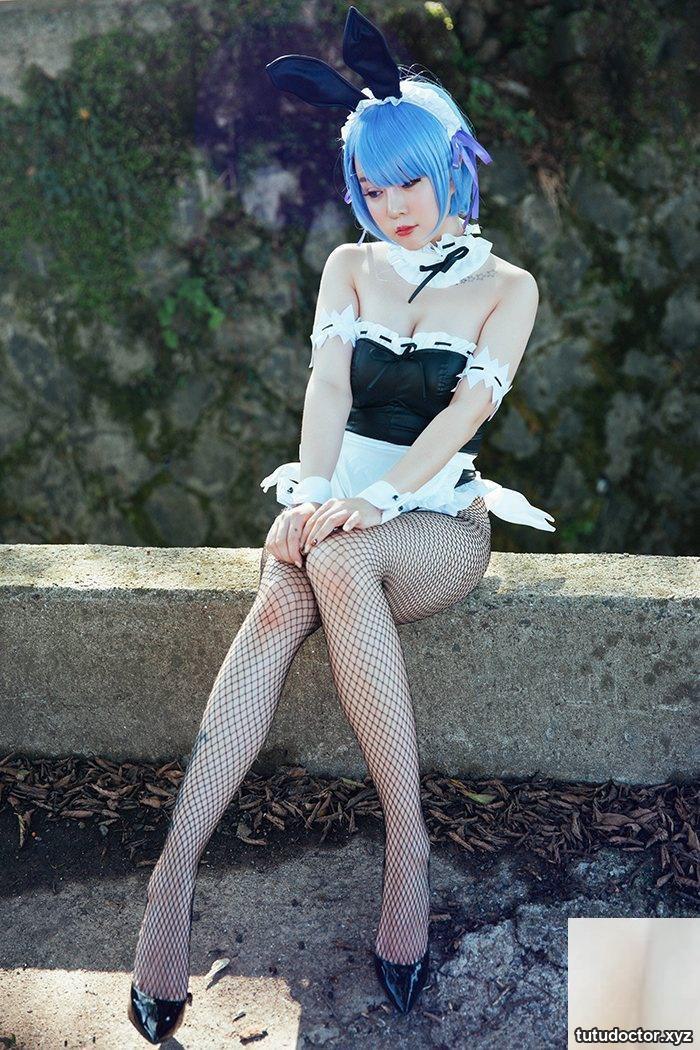 Otaku Goddess Wang Yuchuns bunny girl outfit makes people hot · photo 5 of 40