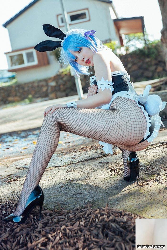 Otaku Goddess Wang Yuchuns bunny girl outfit makes people hot · photo 8 of 40