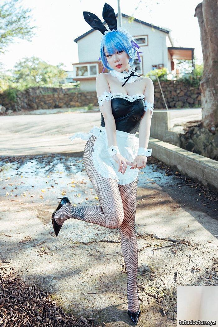 Otaku Goddess Wang Yuchuns bunny girl outfit makes people hot · photo 15 of 40