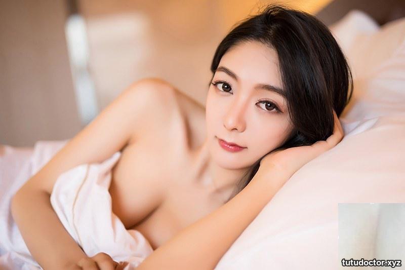 Pretty lady Xiaorebas silky skin is imaginable · photo 48 of 48