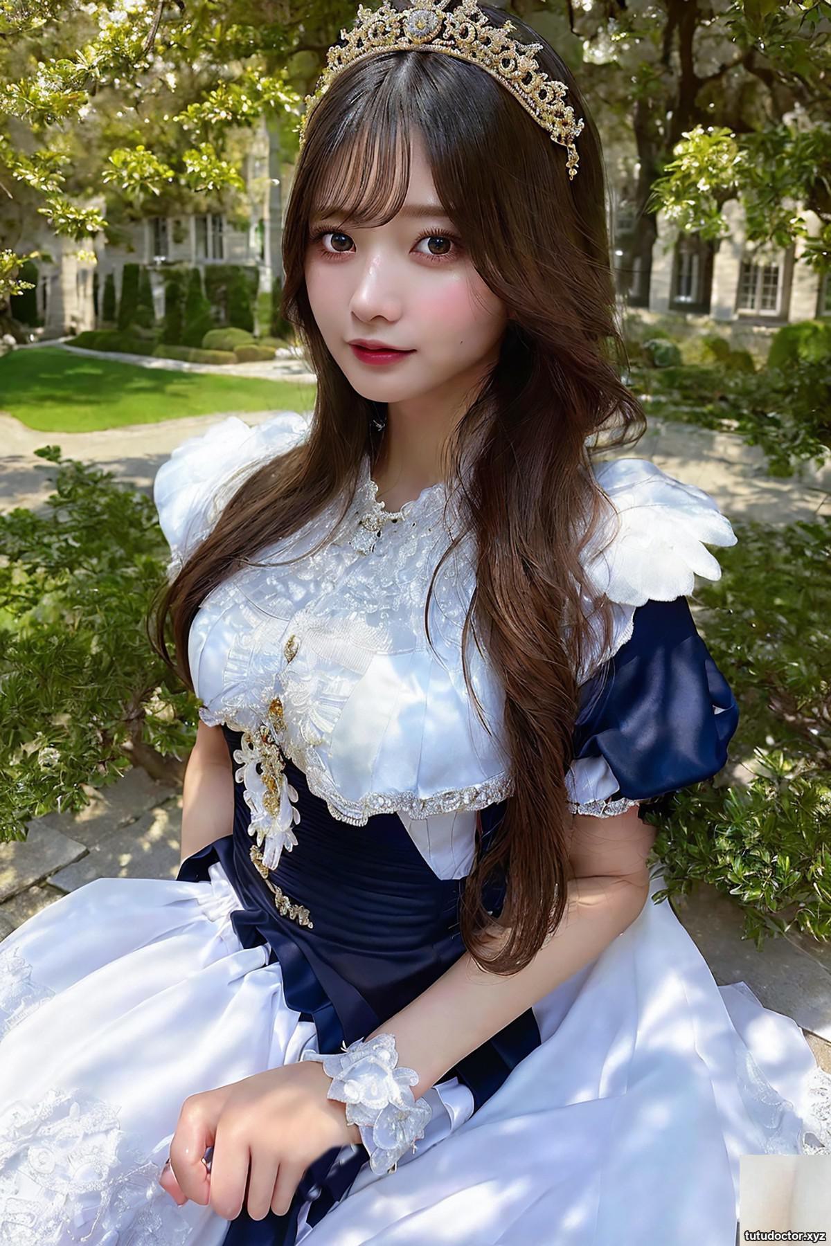 AIModel Vol.113 White Dress Angel