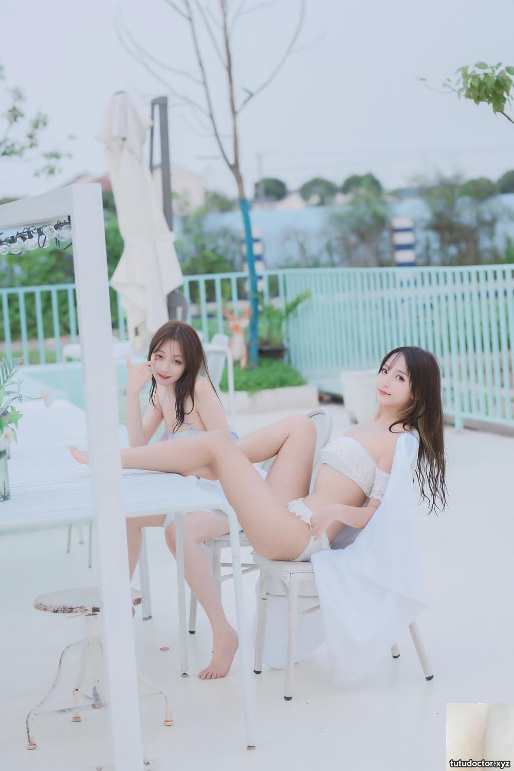 Kagakusaka Mafuyus Sexy Swimsuit 3 swimming pool exudes lily · photo 69 of 95