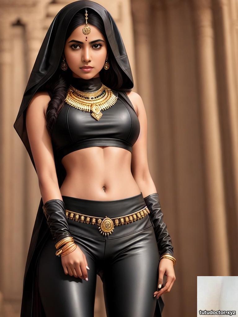 AI generated leather hijabi · photo 57 of 81