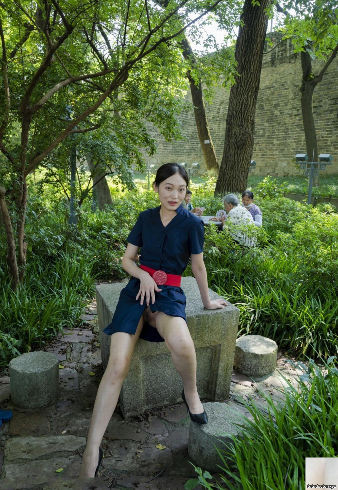Beautiful model – An Qis full-time long-legged stewardess · photo 52 of 100