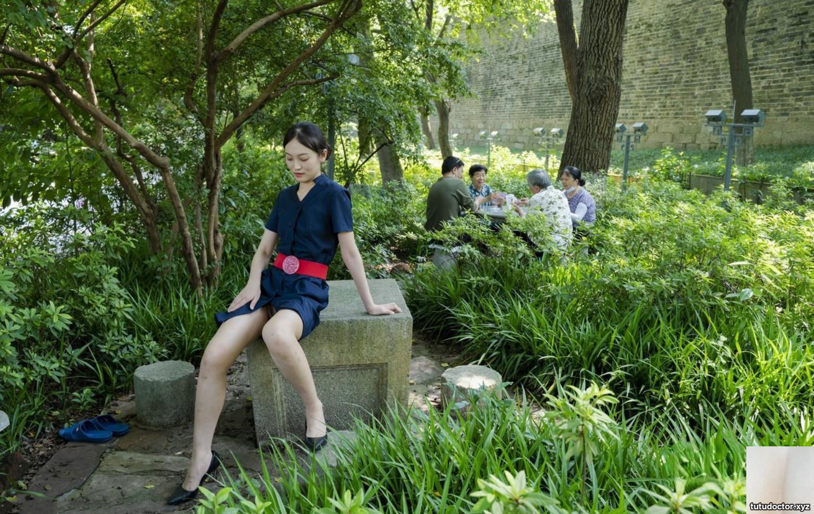 Beautiful model – An Qis full-time long-legged stewardess · photo 56 of 100