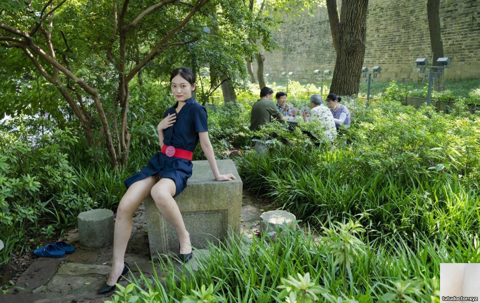 Beautiful model – An Qis full-time long-legged stewardess · photo 59 of 100