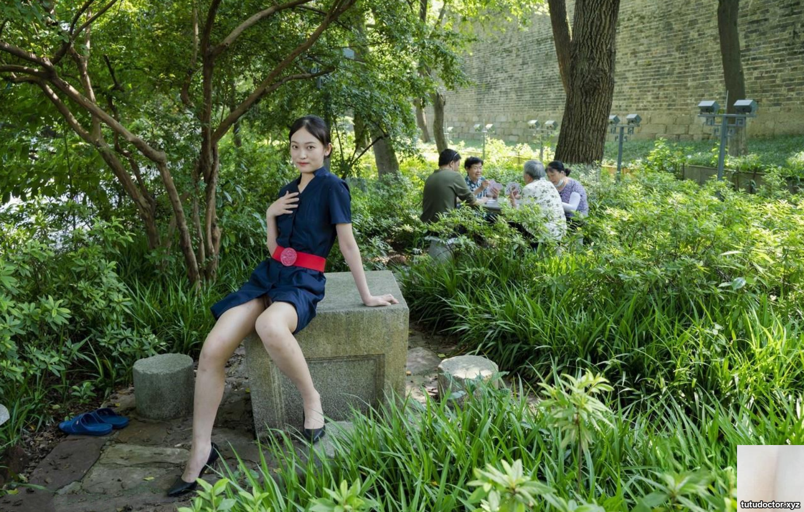 Beautiful model – An Qis full-time long-legged stewardess · photo 60 of 100