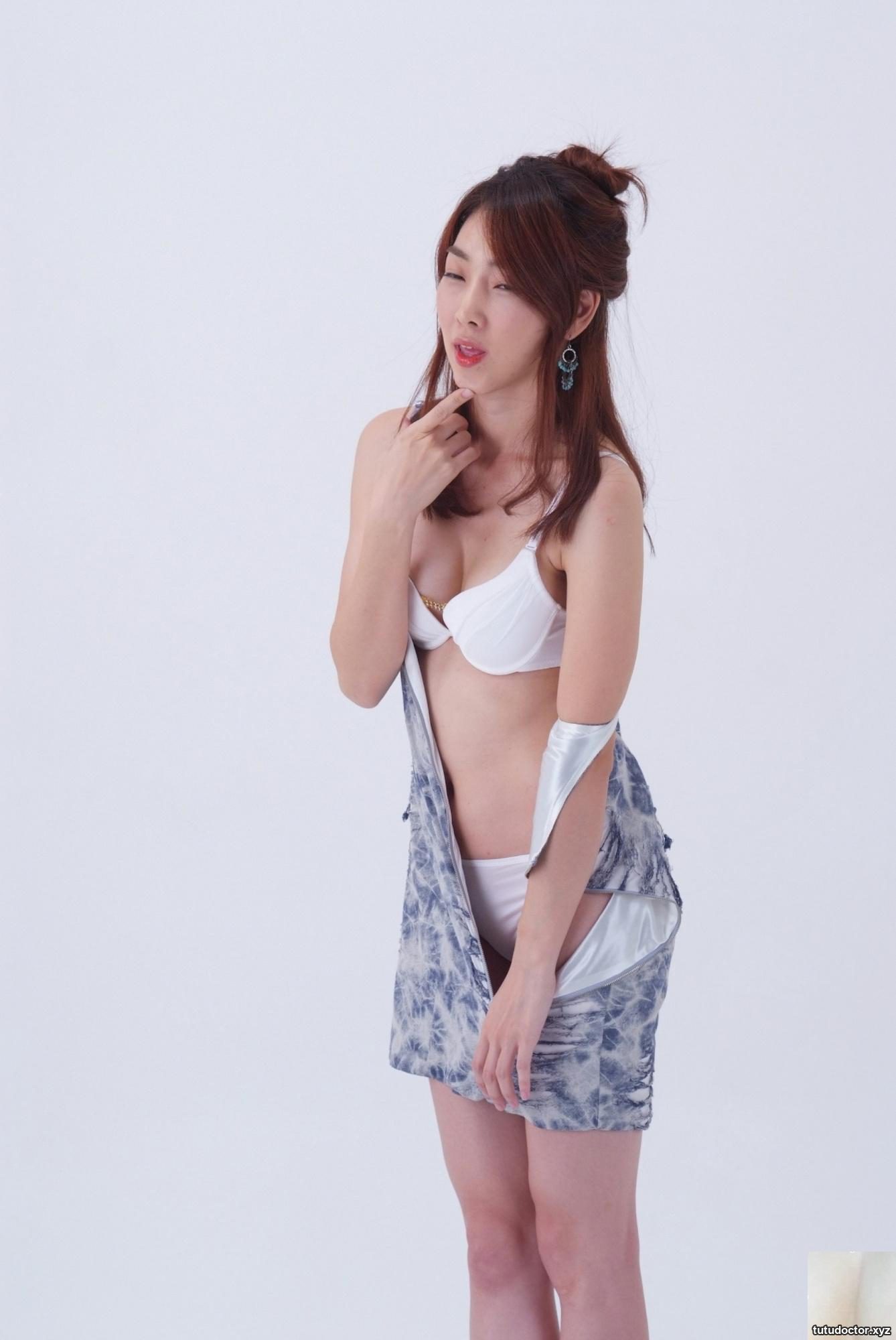 Korean model-Huiling dimple beauty model private shooting · photo 68 of 100