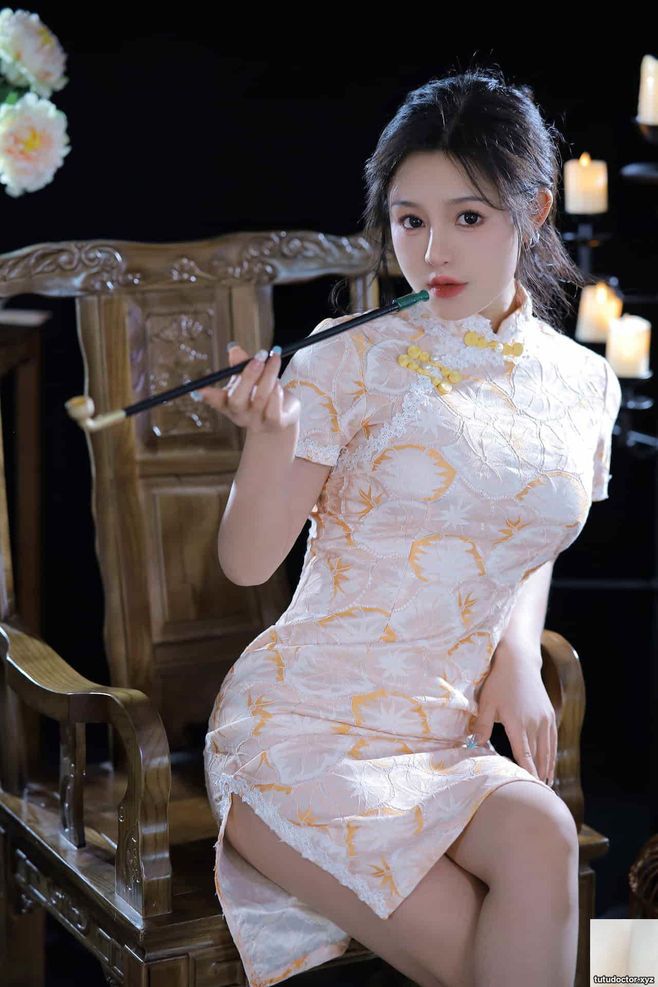 Tao Nuanjiang – Cheongsam White Moonlight · photo 16 of 60