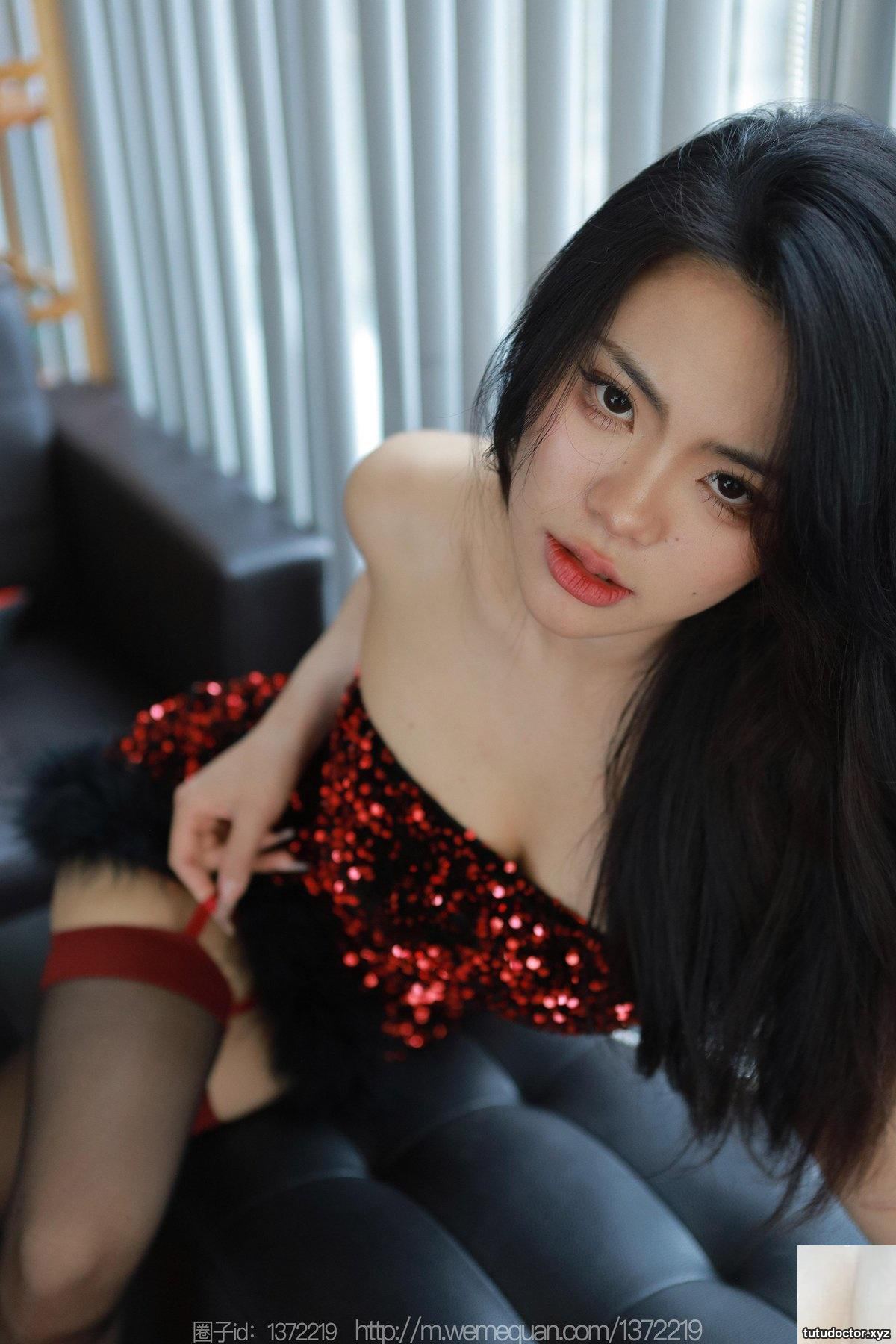 Si Xiangjia 1373 Tutu The Goddess in Red Dress (Part 2) 86 · photo 45 of 85