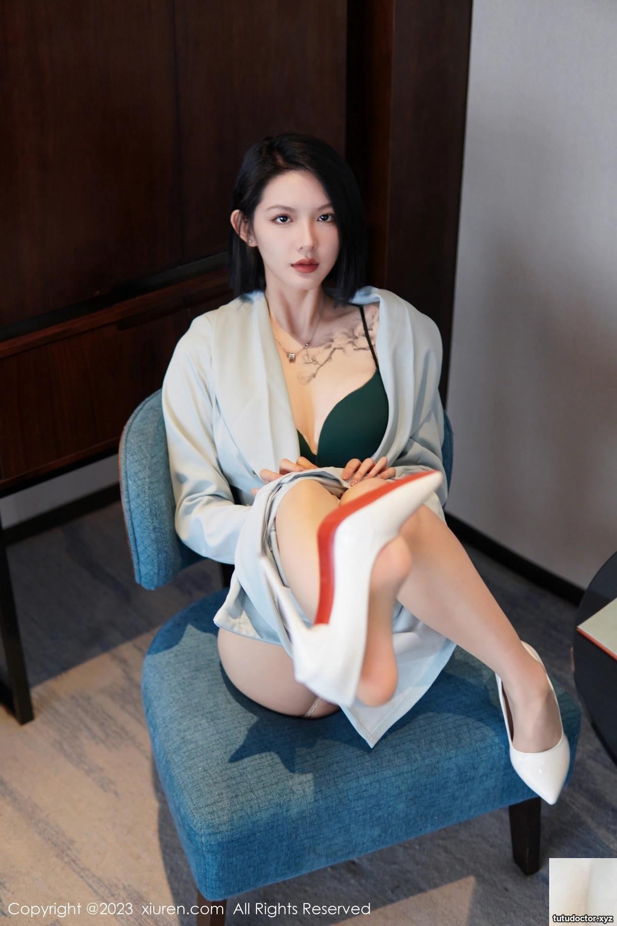 2023.06.09 Vol.6885 Qiao Yiyi complete version anhydrous · photo 42 of 75