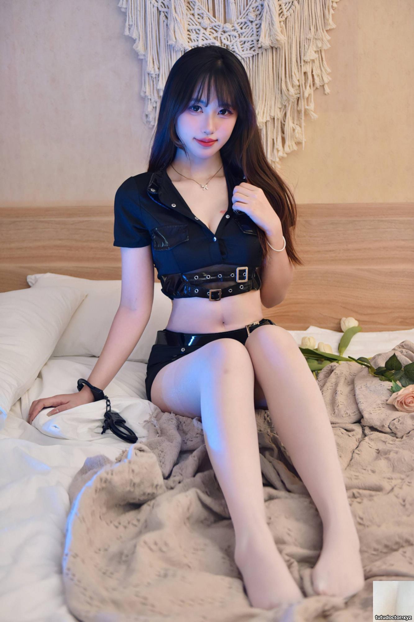 Welfare girl Tao Kaitais Uniform Temptation VIP Exclusive · photo 39 of 58