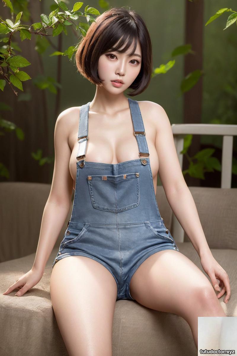 AI generation~NATSUNE_AI-Overalls (work clothes) · photo 3 of 11