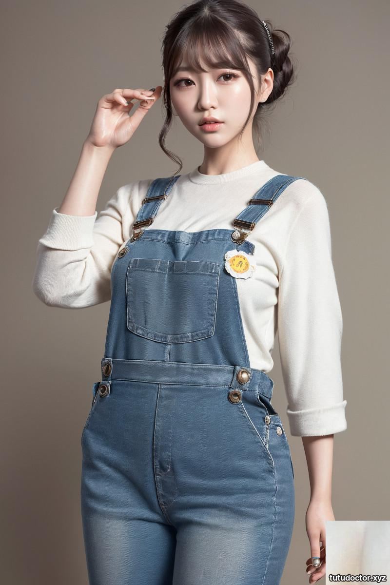 AI generation~NATSUNE_AI-Overalls (work clothes) · photo 8 of 11