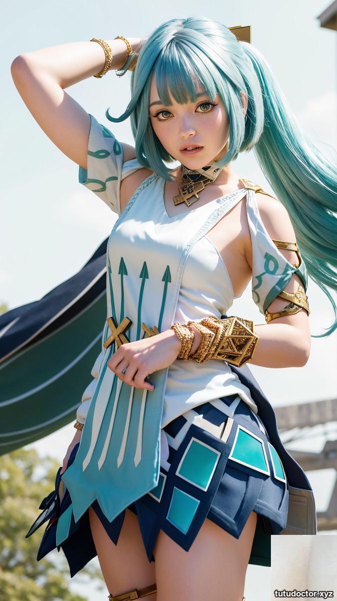 AI Generation~AI_EmeraldApple-Faruzan Genshin Imp