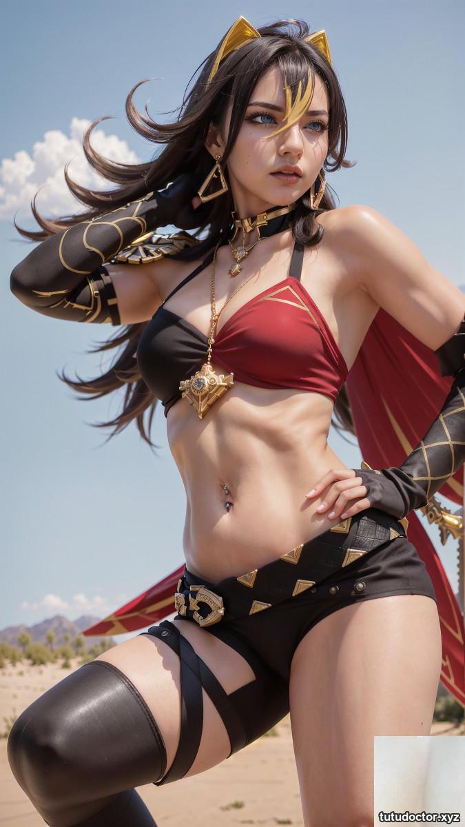 AI generation~AI_EmeraldApple-ディシア元神 (Disha, Genshin Impact) · photo 6 of 12