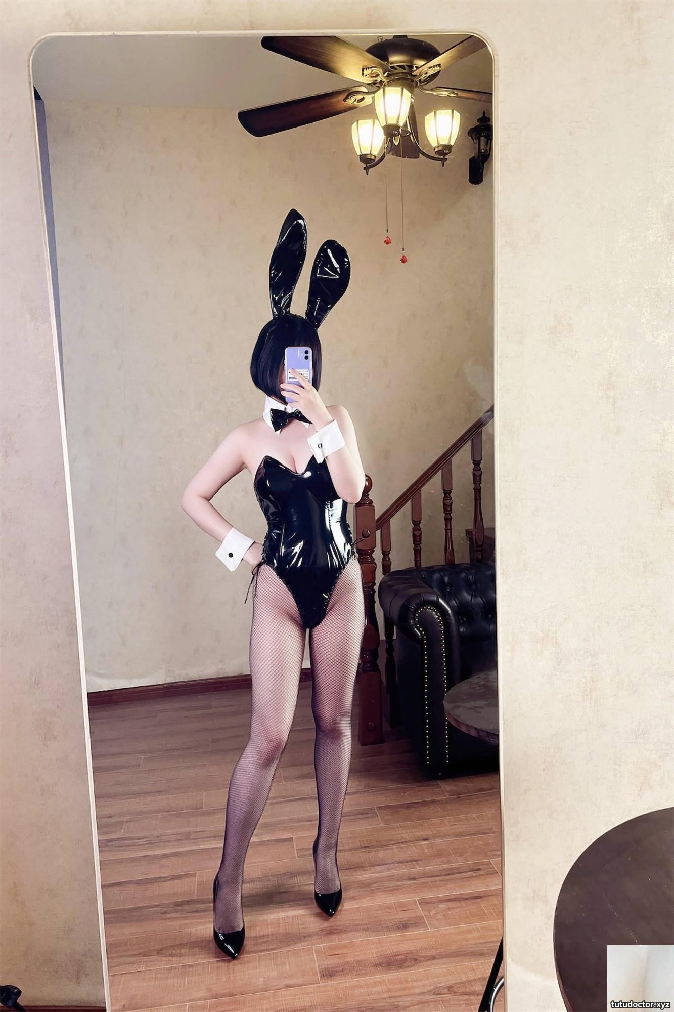 Welfare Girl Half Half Son Black Net Bunny Girl VIP Exclusive · photo 53 of 69