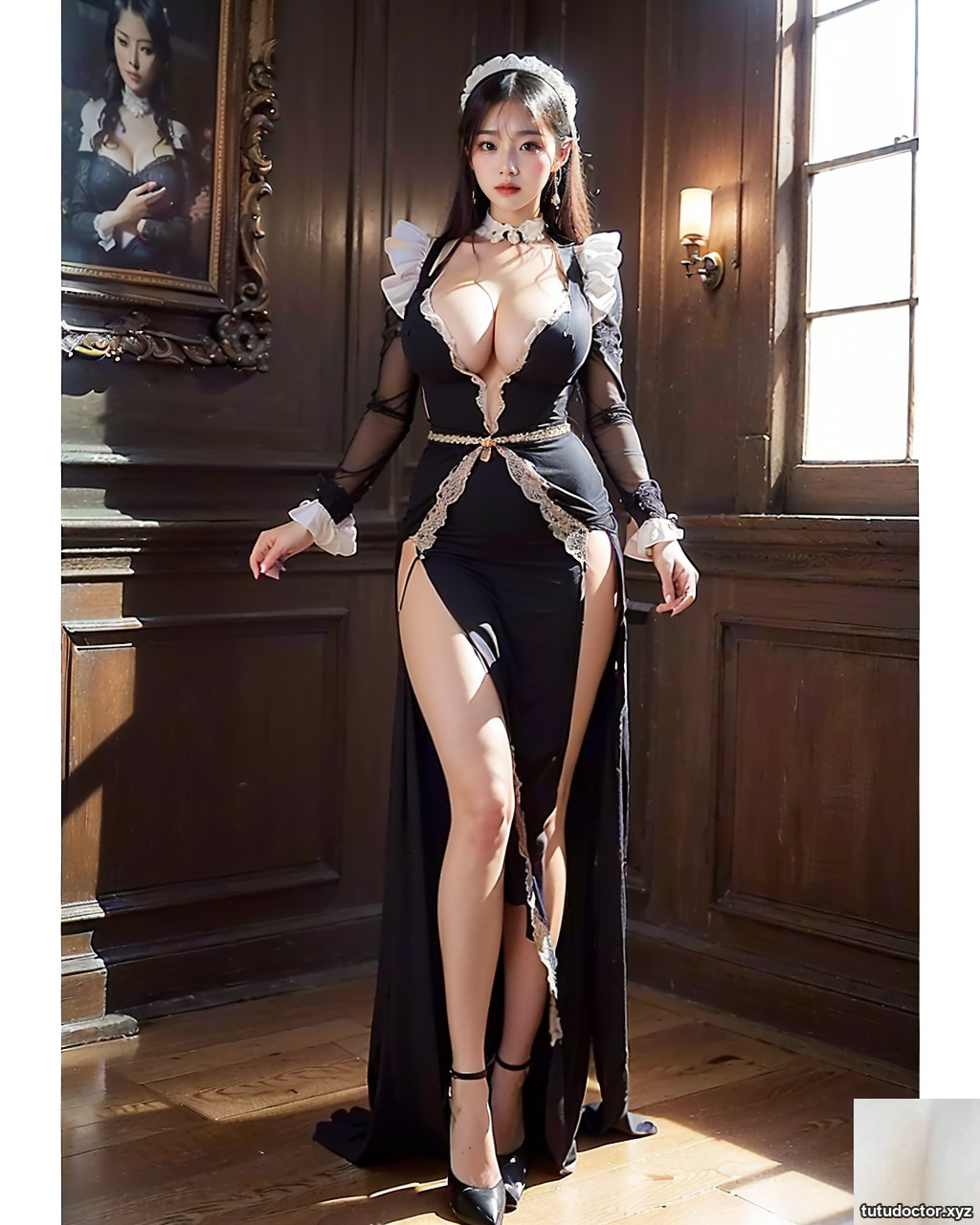 I also tried the maid outfit below · photo 9 of 17