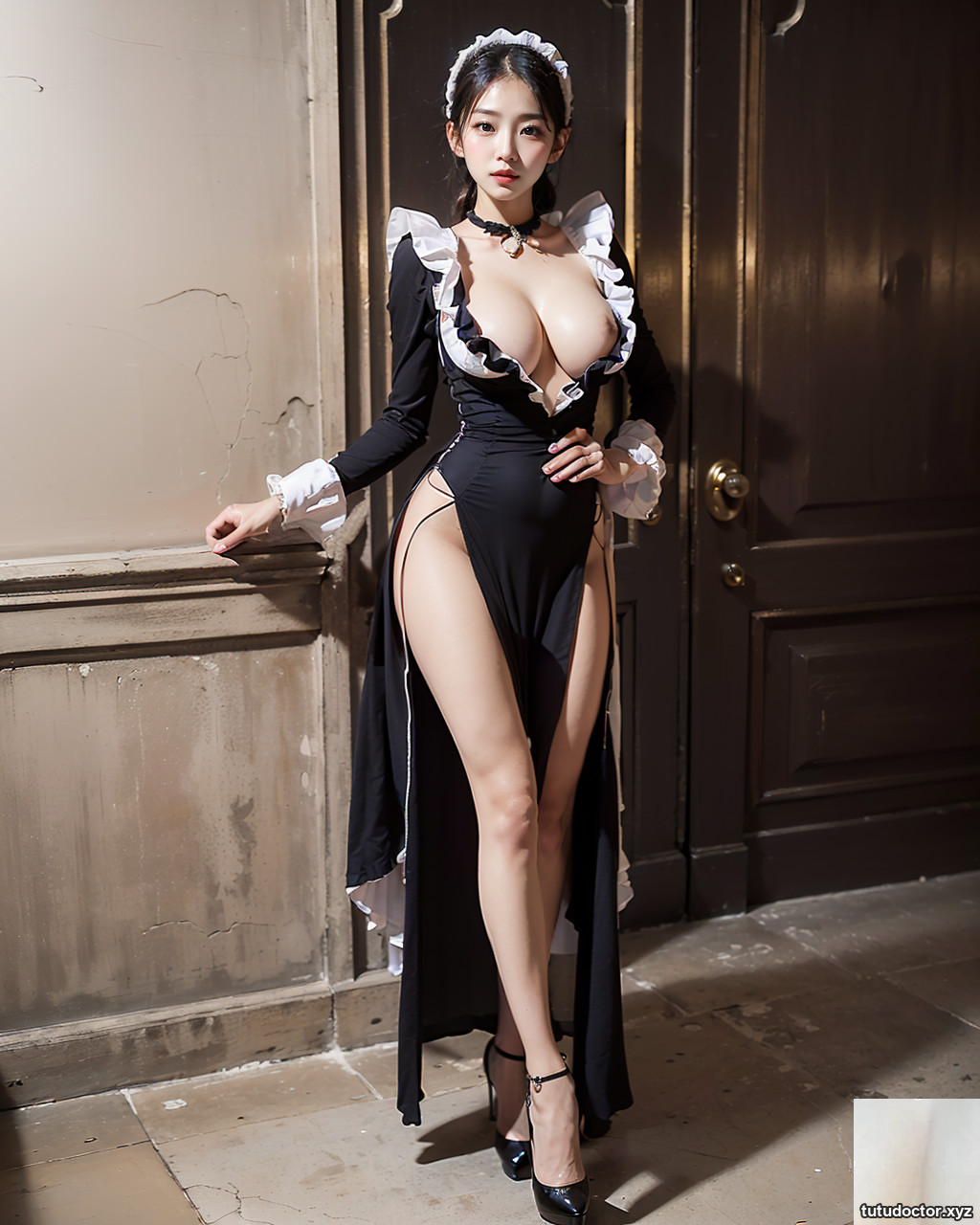 I also tried the maid outfit below · photo 12 of 17